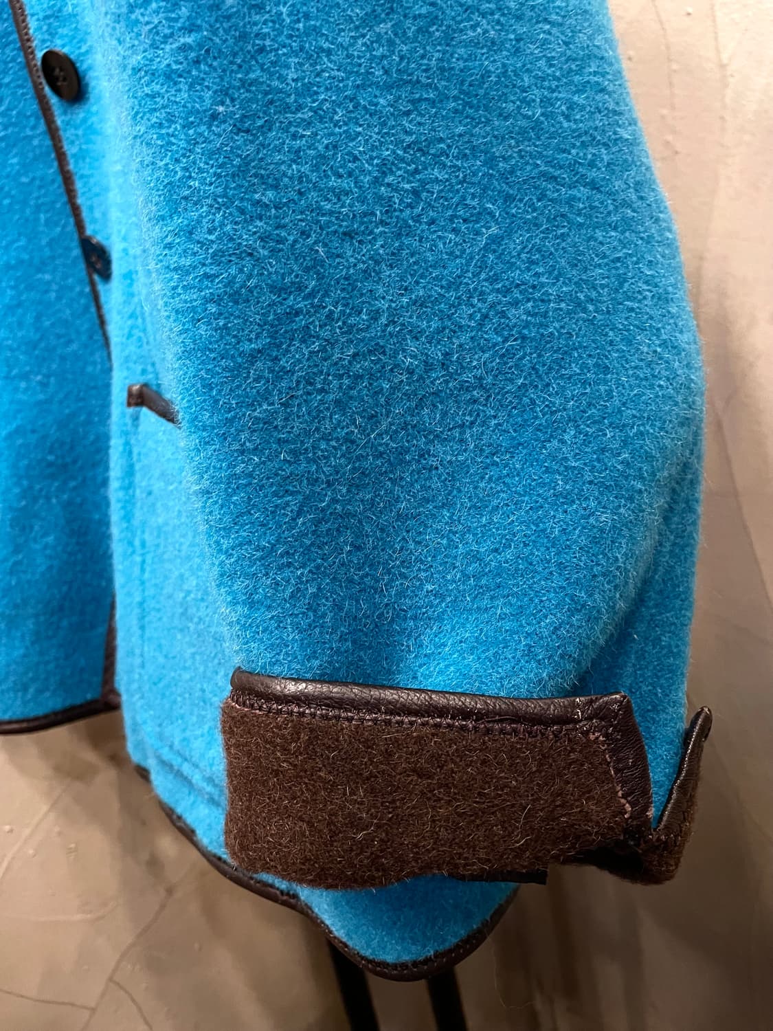 정품))77~88 이따리아나 울, 알파카 자켓 상품이미지5