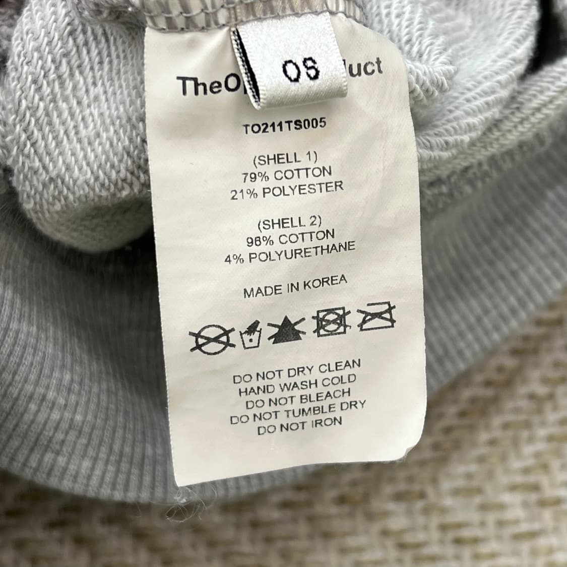 더오픈프로덕트 프린팅 맨투맨 r2643 상품이미지6