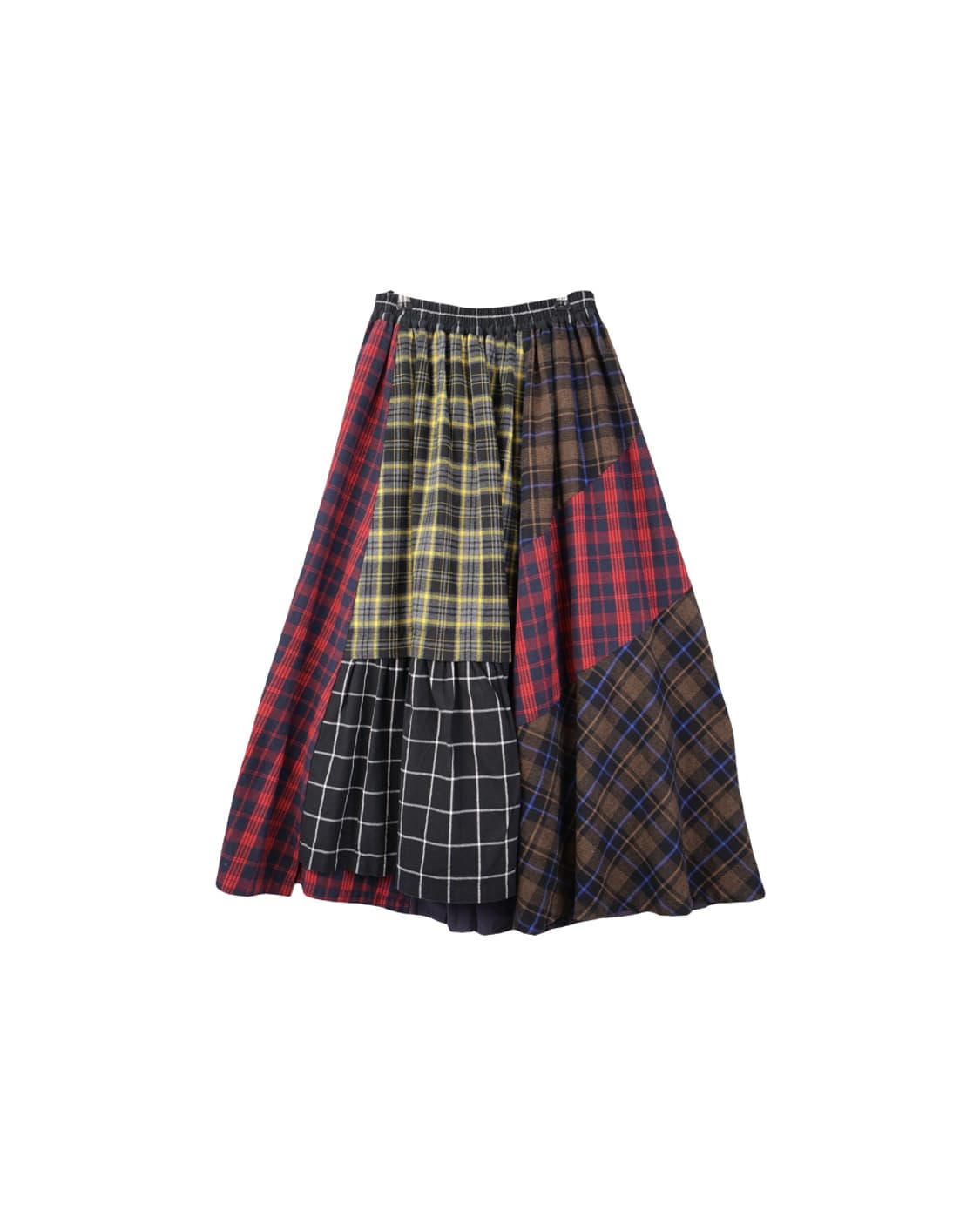 Jpn Somari Checked Long Skirts 상품이미지5