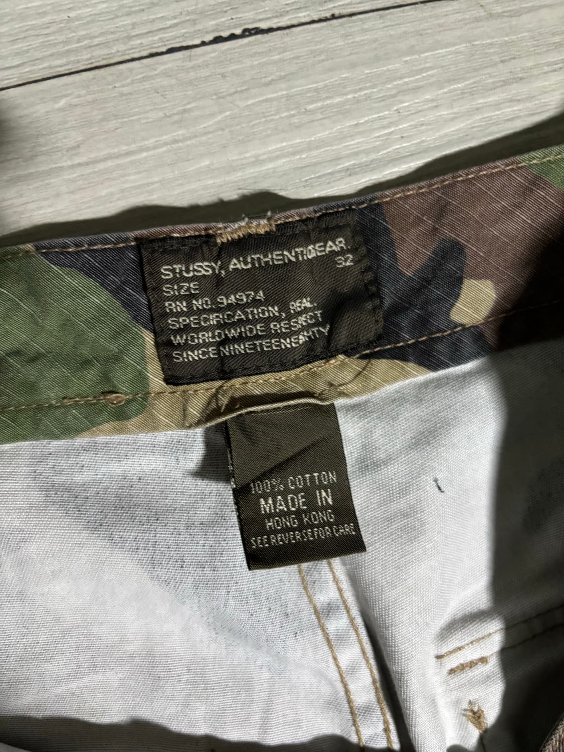 스투시 카모 팬츠 상품이미지4