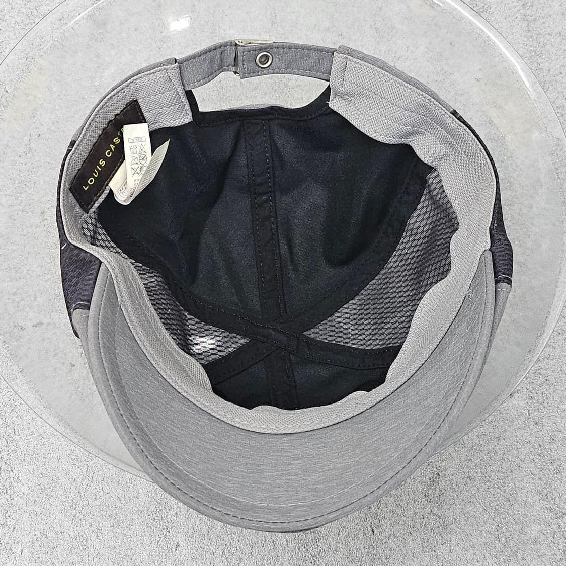 루이까스텔 정품 골프 헌팅캡 그레이 58cm 상품이미지7