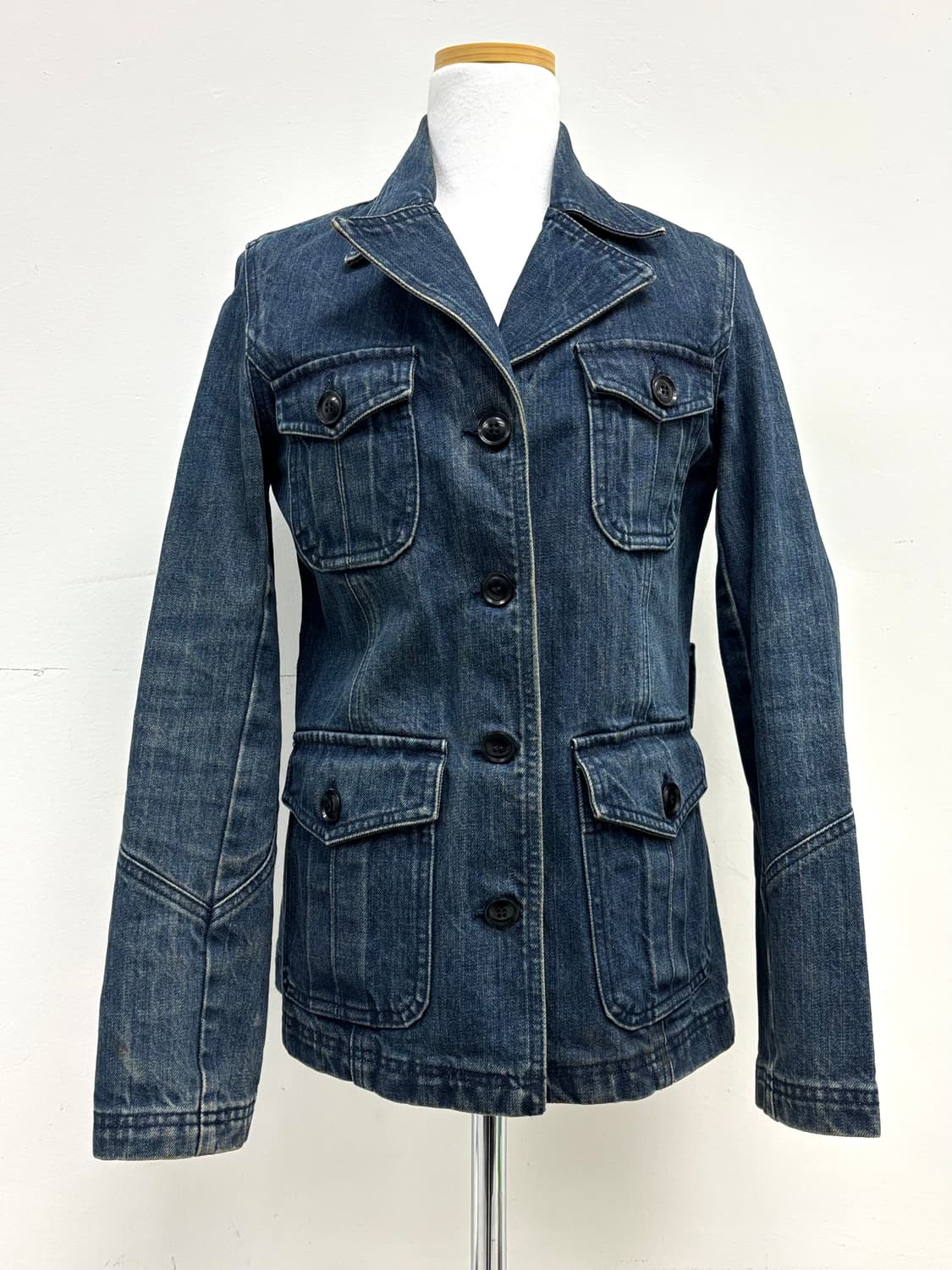 빈티지 데님 자켓 상품이미지1
