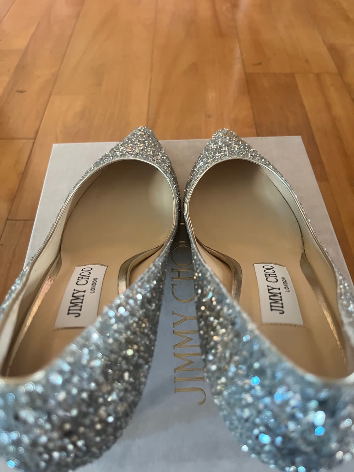 JIMMY CHOO 지미추 로미 60 샴페인컬러 37사이즈 웨딩슈즈 상품이미지2