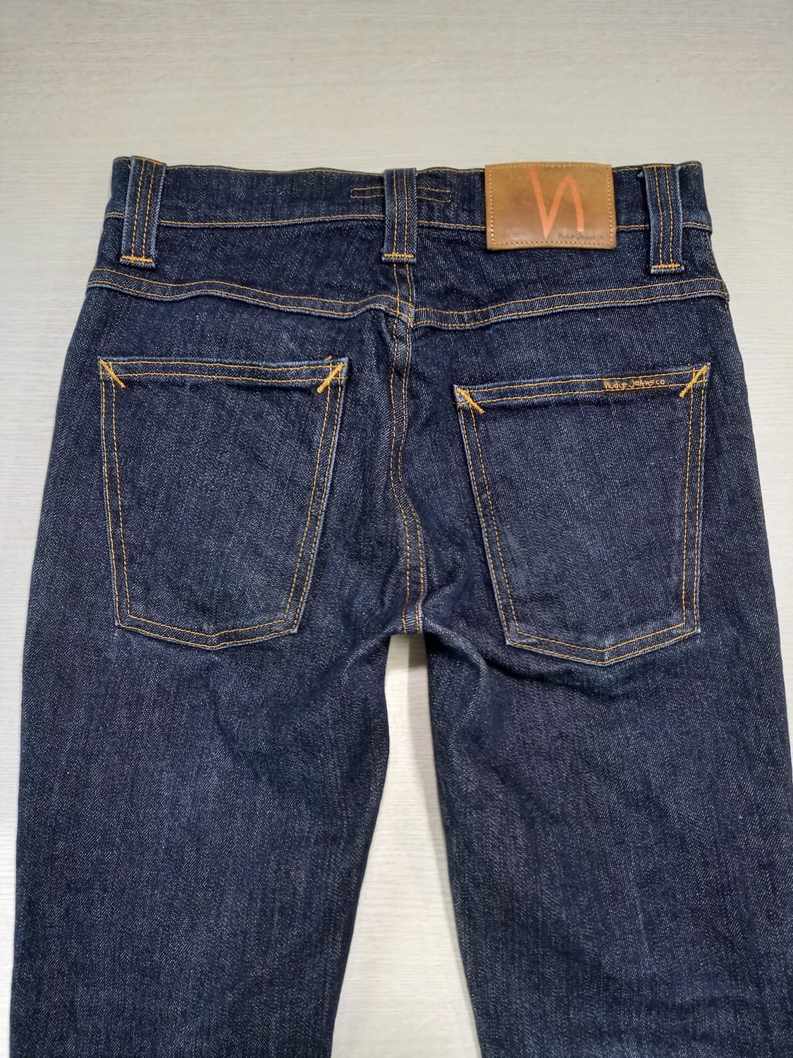 26 NudieJeans Italy 스판 슬림일자진 진청 26-594 상품이미지4