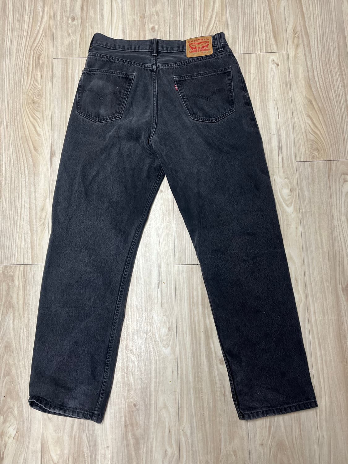 [36x34] 550 리바이스 흑청 데님 상품이미지2