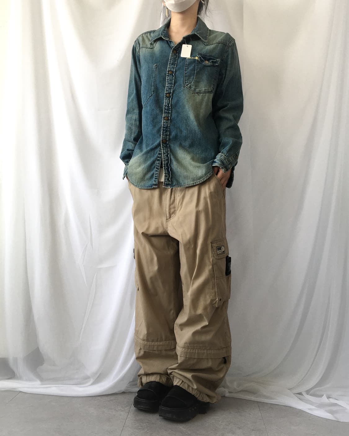 Beige cago pants 상품이미지7