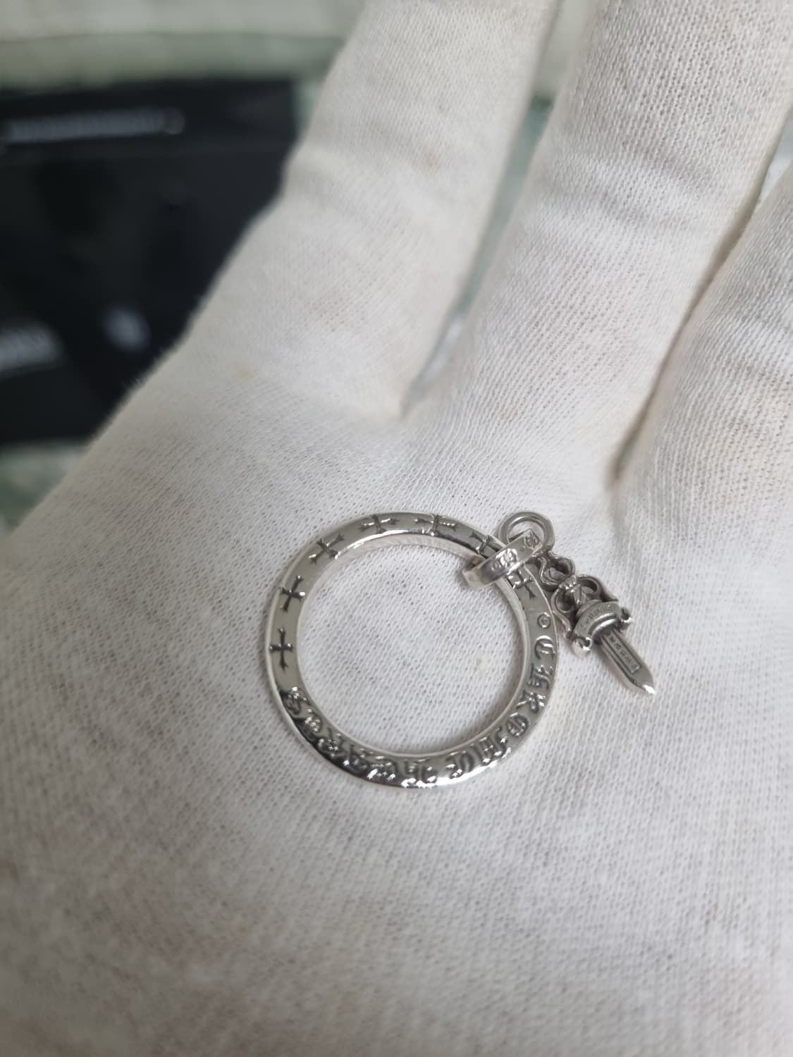 크롬하츠 NFTL링 대거스택참 판매합니다. 상품이미지5