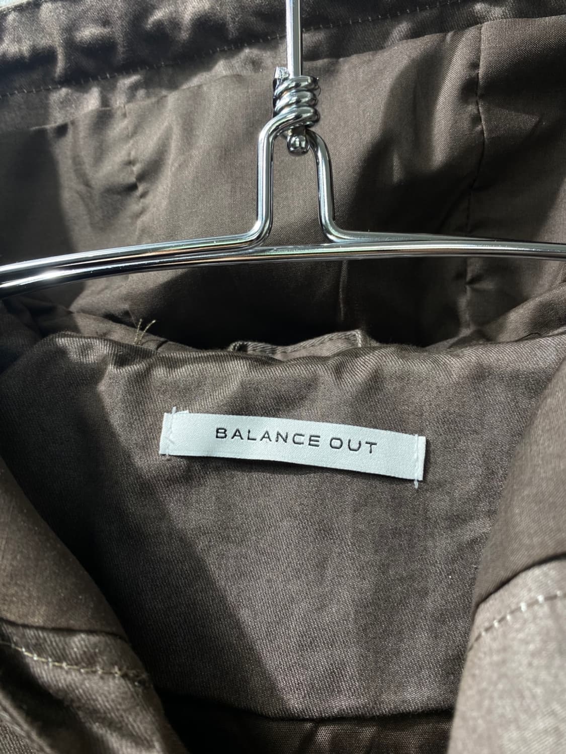 [L] Vtg Balance Out 브라운 투웨이 후드집업 자켓 상품이미지7