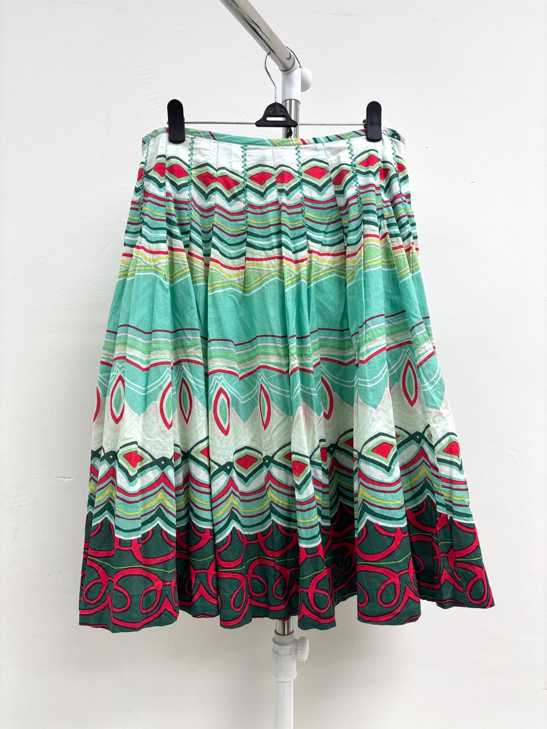 빈티지 유니크 미디 스커트 상품이미지4