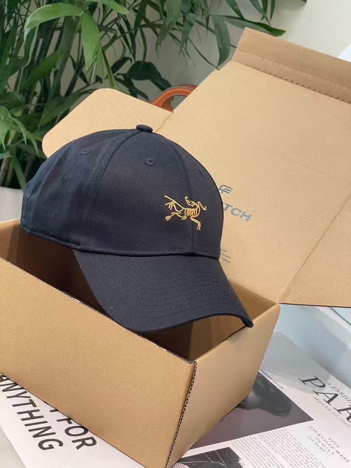 아크테릭스 울 볼캡 블랙 헤더  상품이미지1