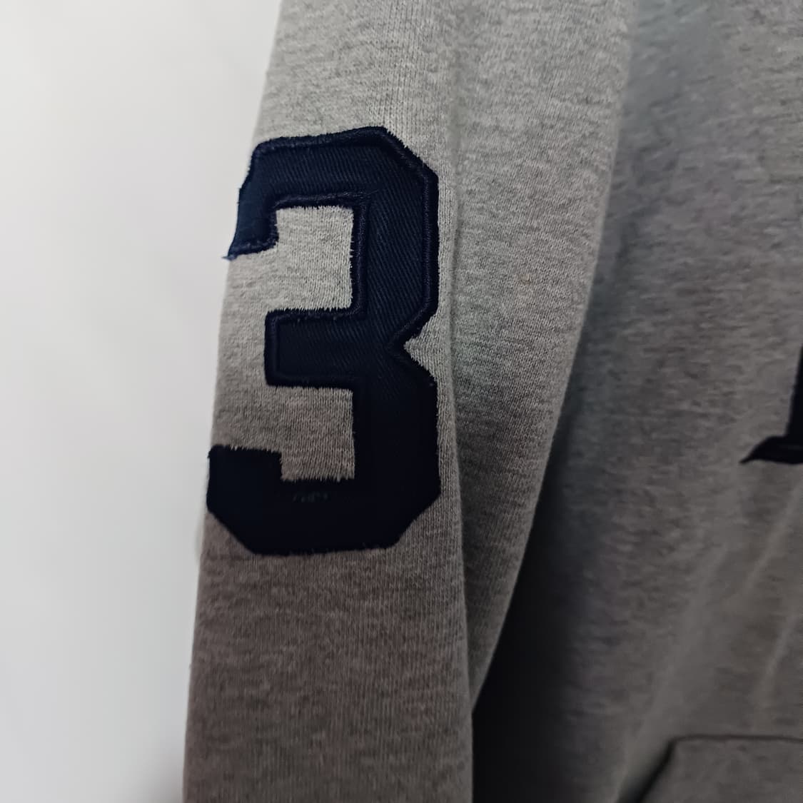 90s 폴로 랄프로렌 헤리티지 그레이 후드티 상품이미지2