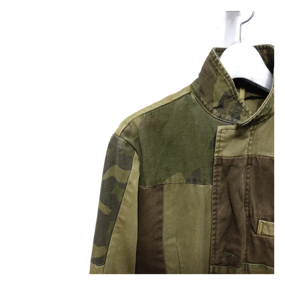 GOWEST 고웨스트 리컨스트럭트 하이브리드 카모 패치 자켓 상품이미지5