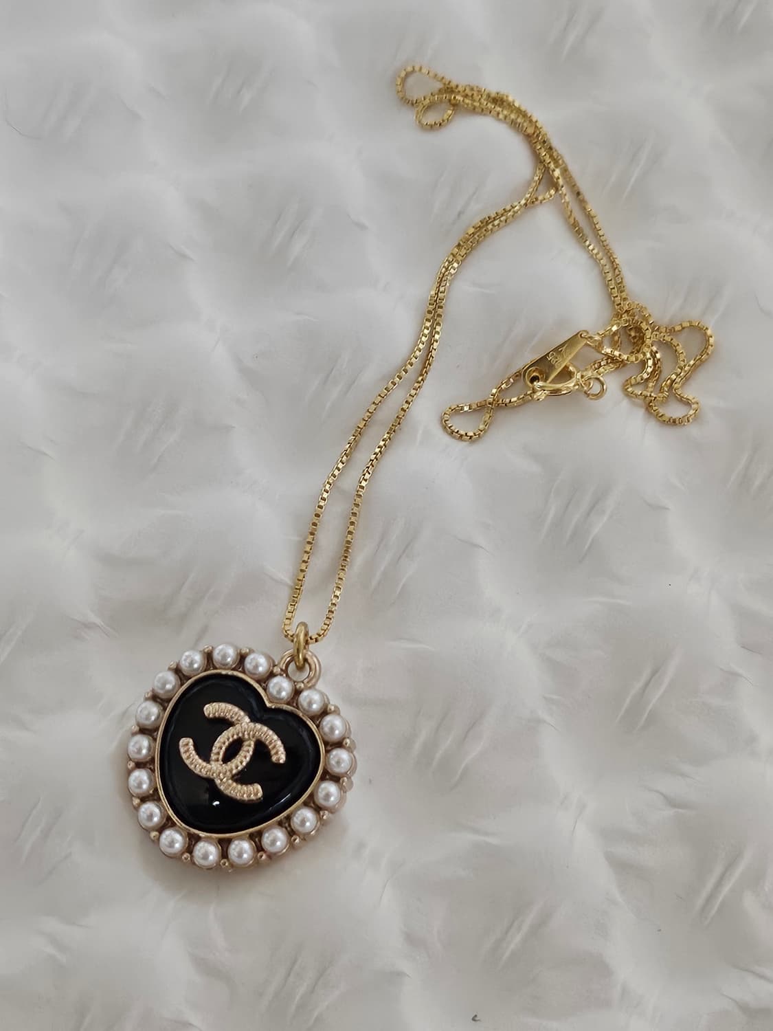 925실버 샤넬 정품 빈티지 업사이클링 목걸이 상품이미지2