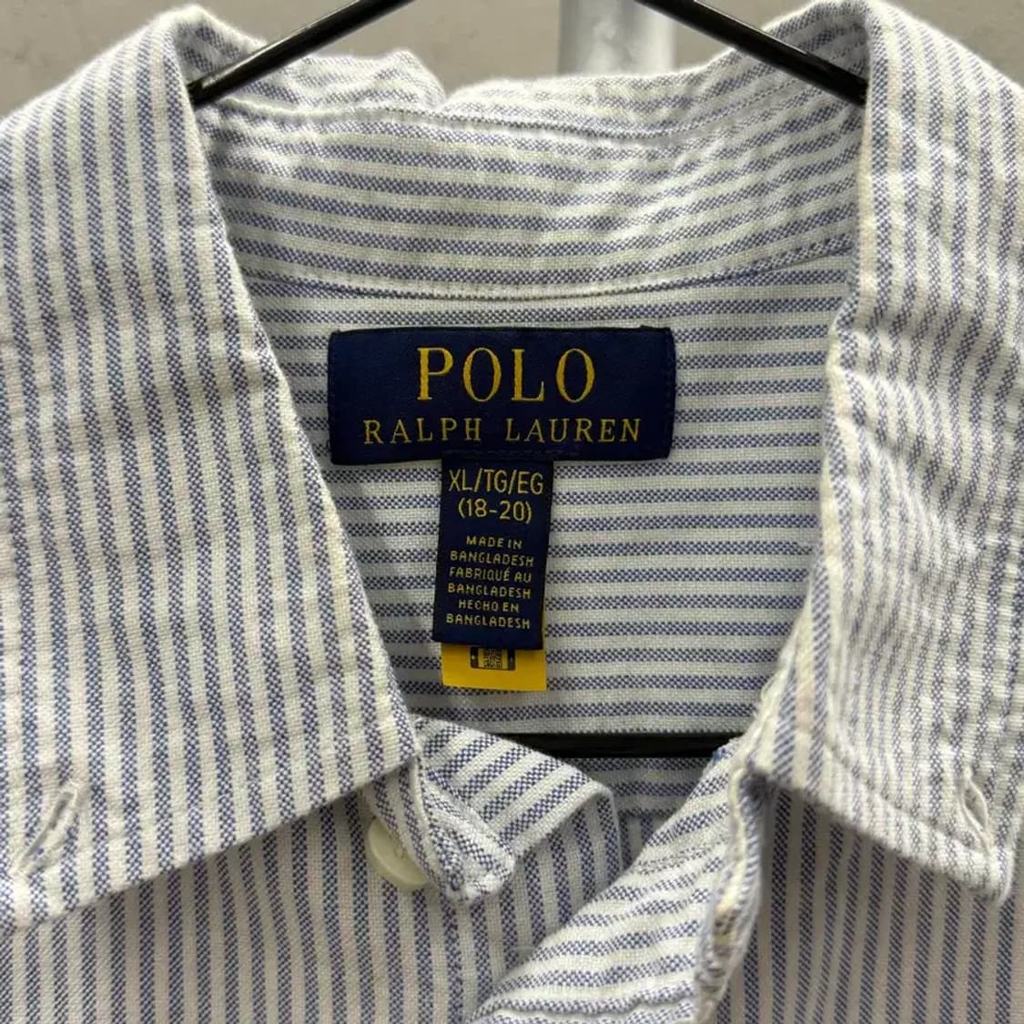 Polo RalphLauren 폴로 랄프로렌 스트라이프 셔츠 XL 상품이미지6