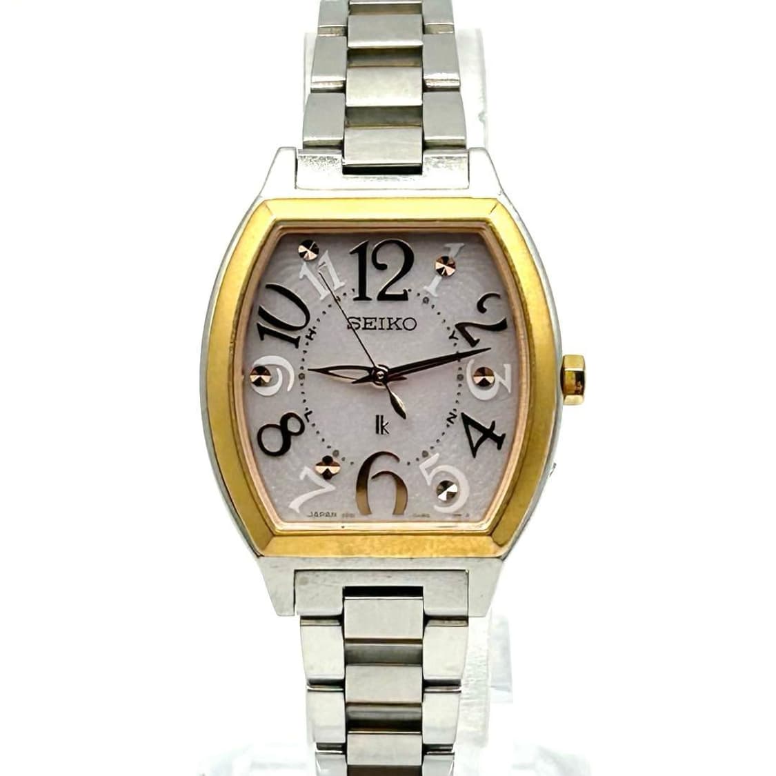 세이코 루키아 토노형 전파 솔라 메탈 시계 상품이미지2