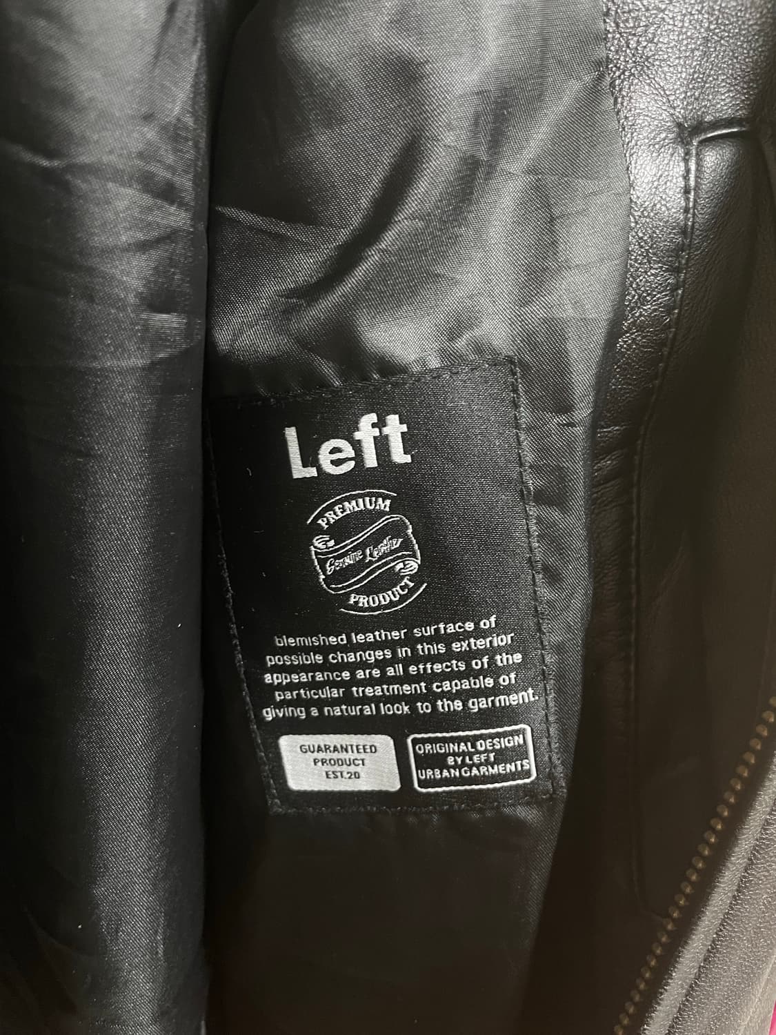 양가죽 자켓 105 / XL 상품이미지6