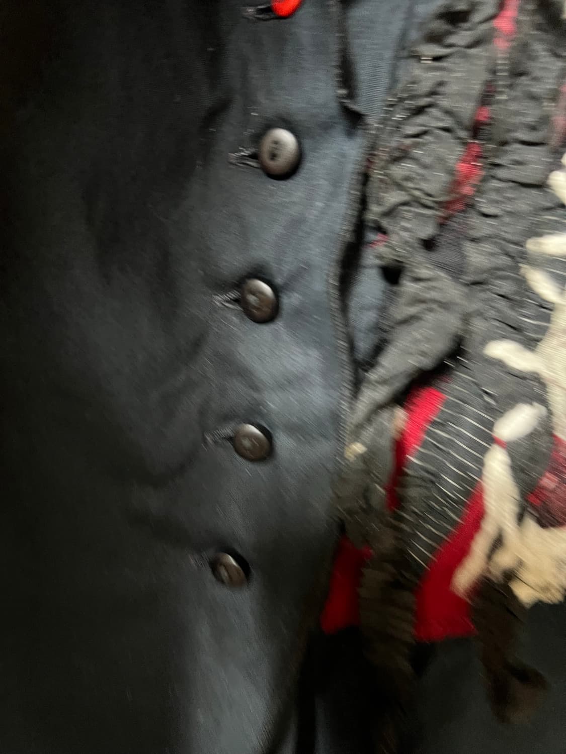 DIDIER PARAKIAN 버튼칼라 빈티지 프릴 셔츠 상품이미지5