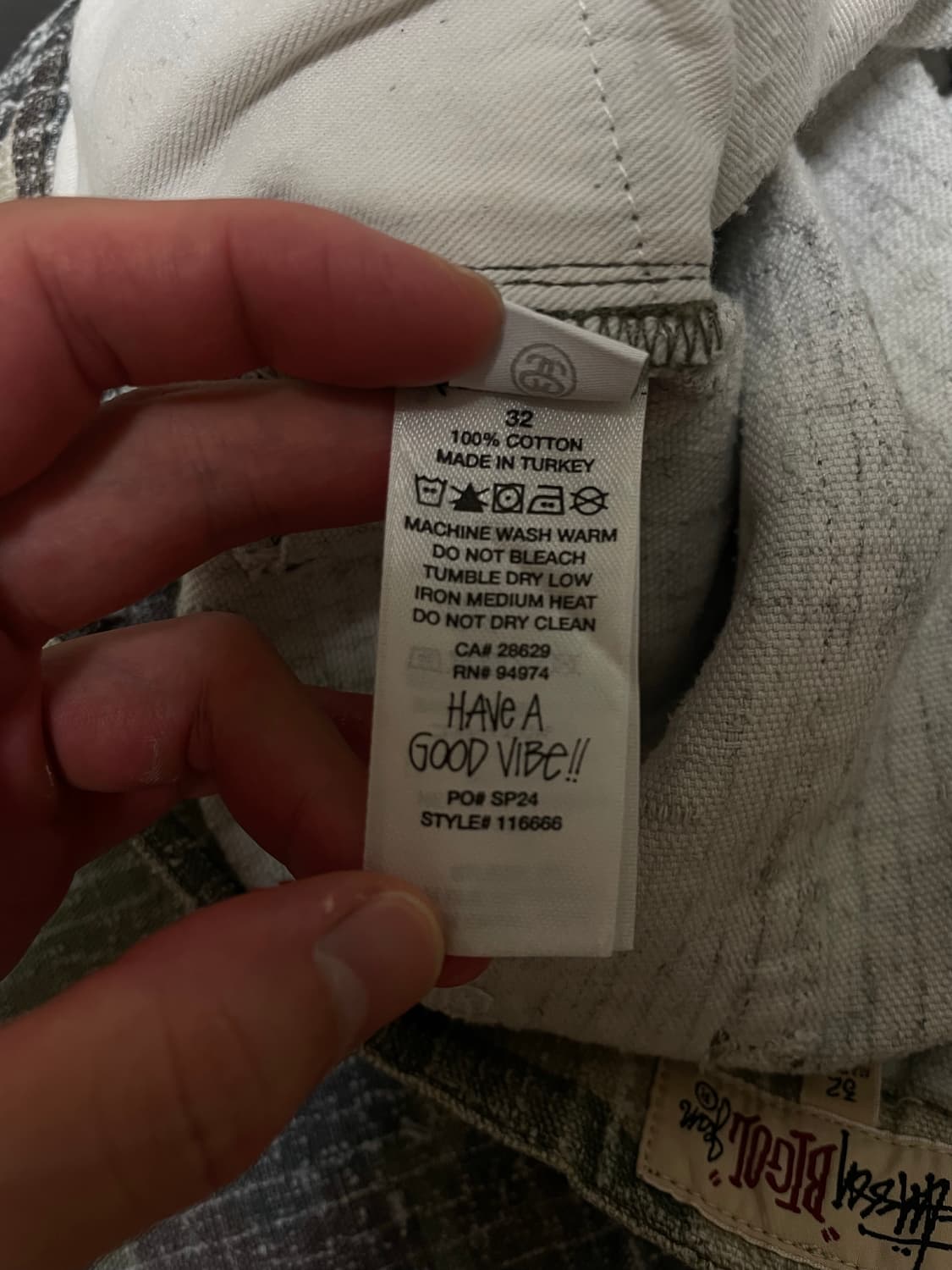 Stussy Camo Canvas Big Ol’ Jean 상품이미지6