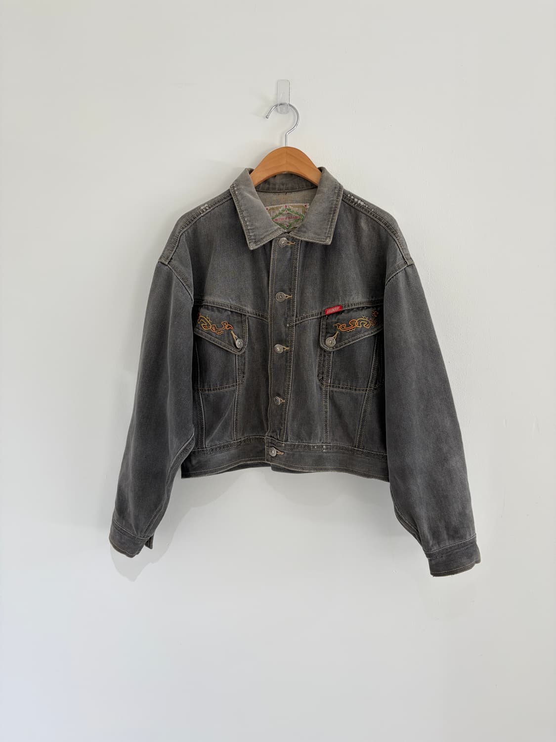 LMITED PARADISE crop denim jacket  상품이미지1