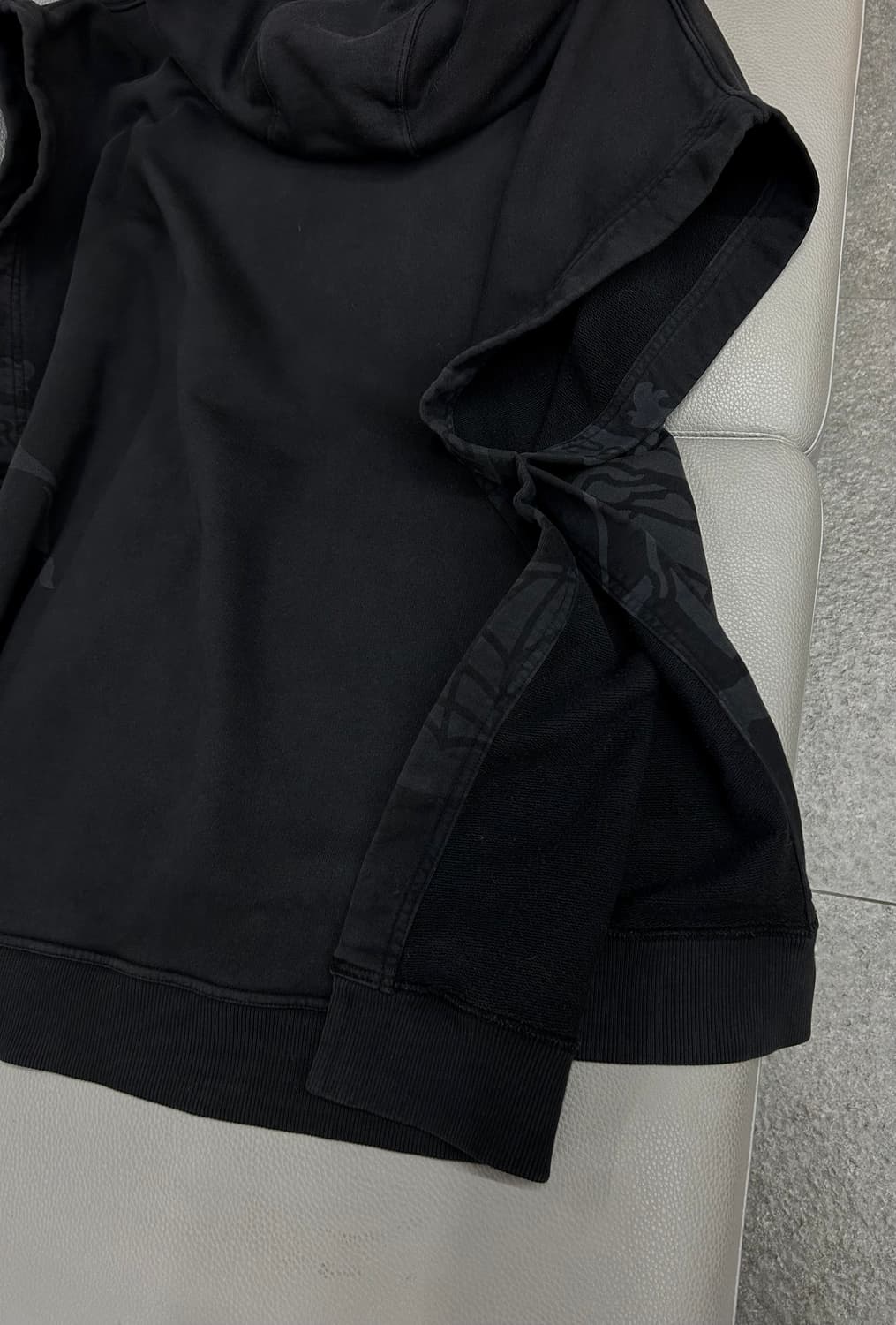 버버리 EKD  코튼 후드 판쵸 블랙(Free) 상품이미지8