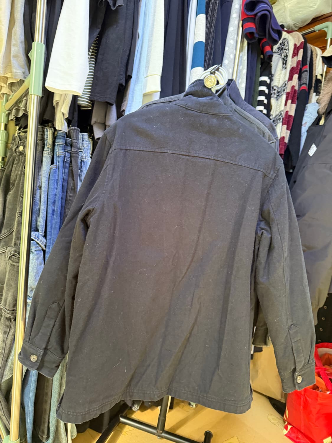 에디바우어 코듀로이 퀄링안감 포켓자켓 100 L사이즈 sss급 판매합니다 상품이미지2