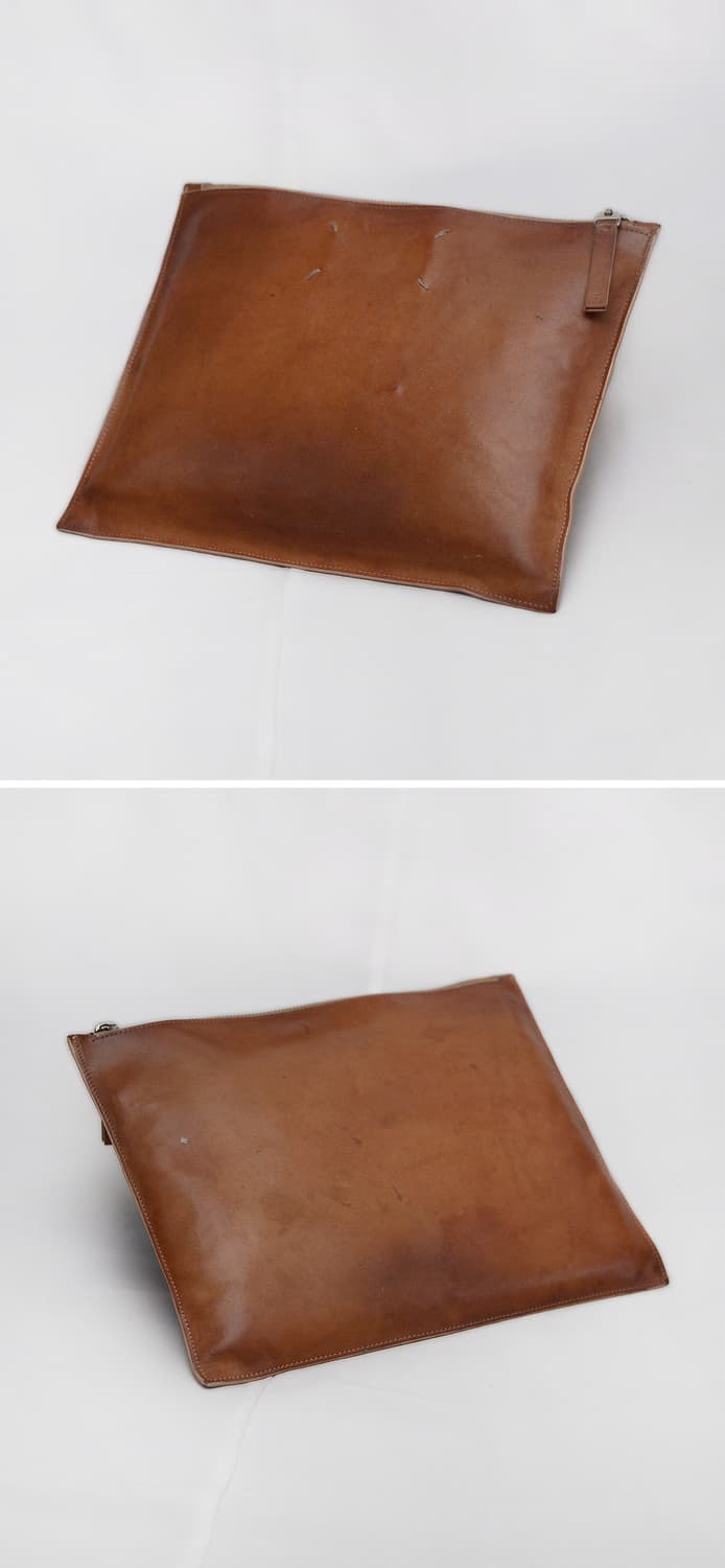 메종 마르지엘라 스티치로고 베지터블 레더 클러치백 상품이미지4