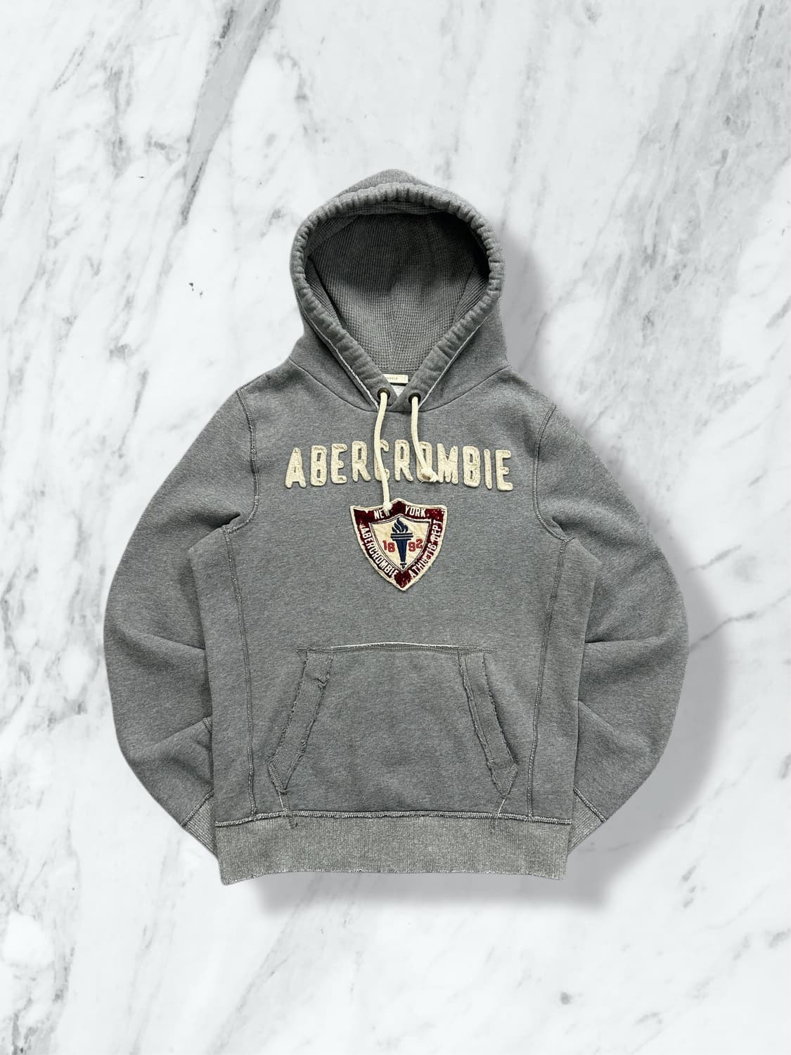 아베크롬비 피치 A&F y2k 차콜 후드티 L 상품이미지1