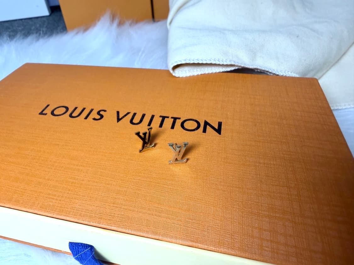 루이비통 LV 실버 이어링 상품이미지1