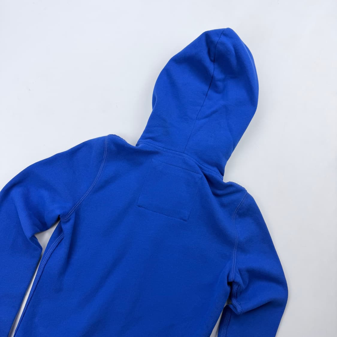 아베크롬비 슬림핏 자수로고 블루 후드집업 상품이미지7