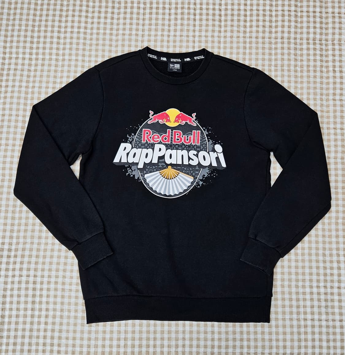 뉴에라 오버핏 기모 맨투맨 남자100 상품이미지1