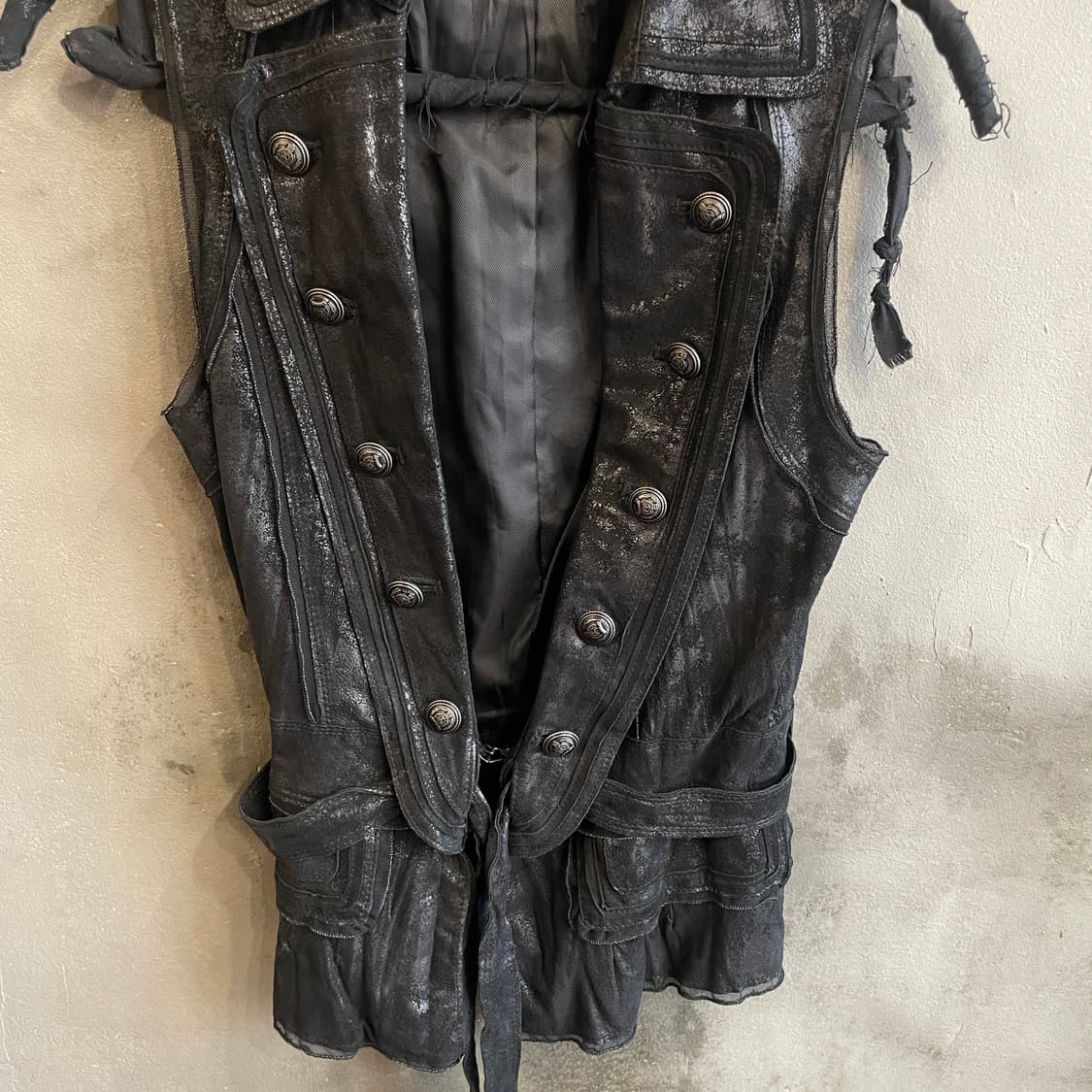 고트스킨 밀리터리 오피서 베스트 상품이미지4