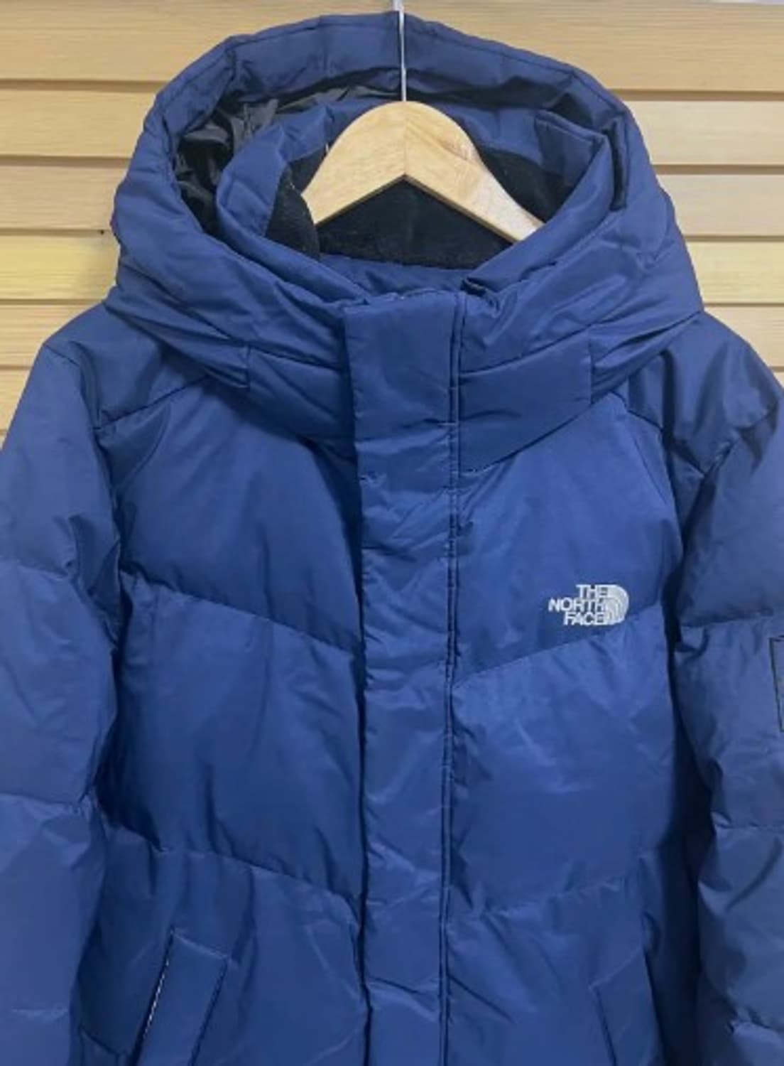 노스페이스 남성 네이비다운롱패딩 95 상품이미지1