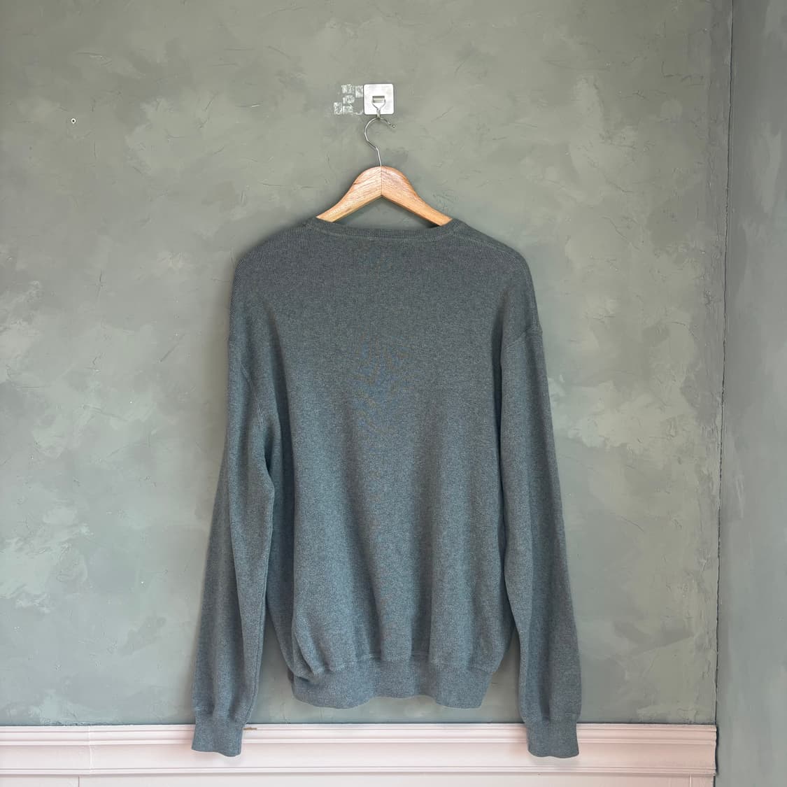 폴로 랄프로렌 니트 그레이 버건디 상품이미지4