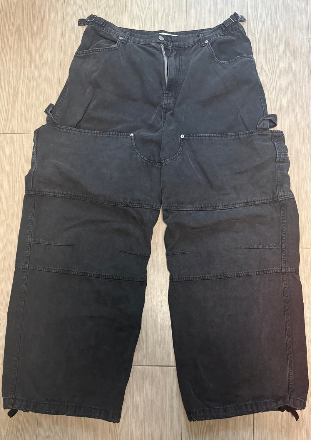 논노드 더블니 커버 팬츠 3사이즈 상품이미지2