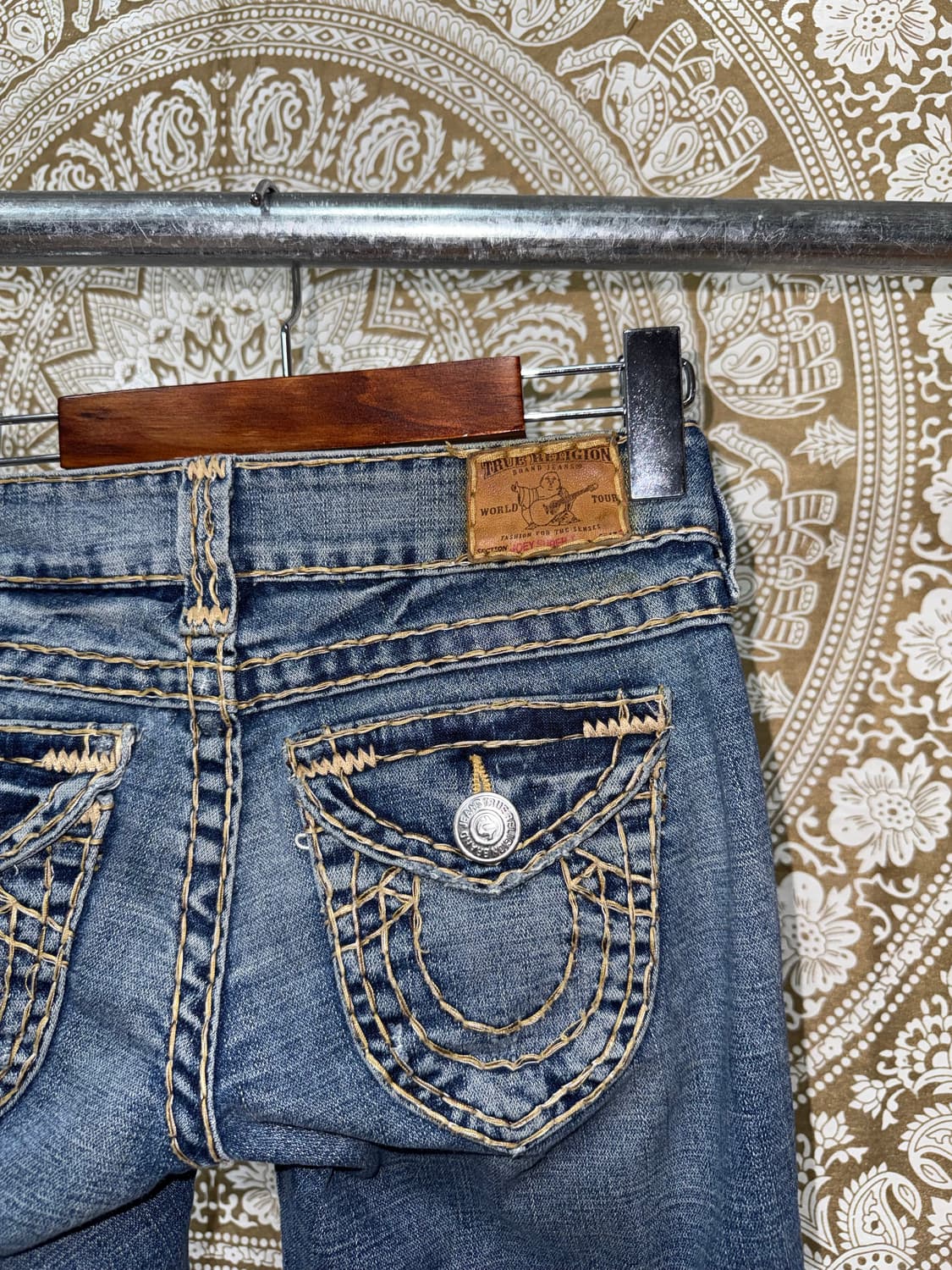 트루릴리젼 조이슈퍼티 여성 부츠컷 스판 데님팬츠  상품이미지6