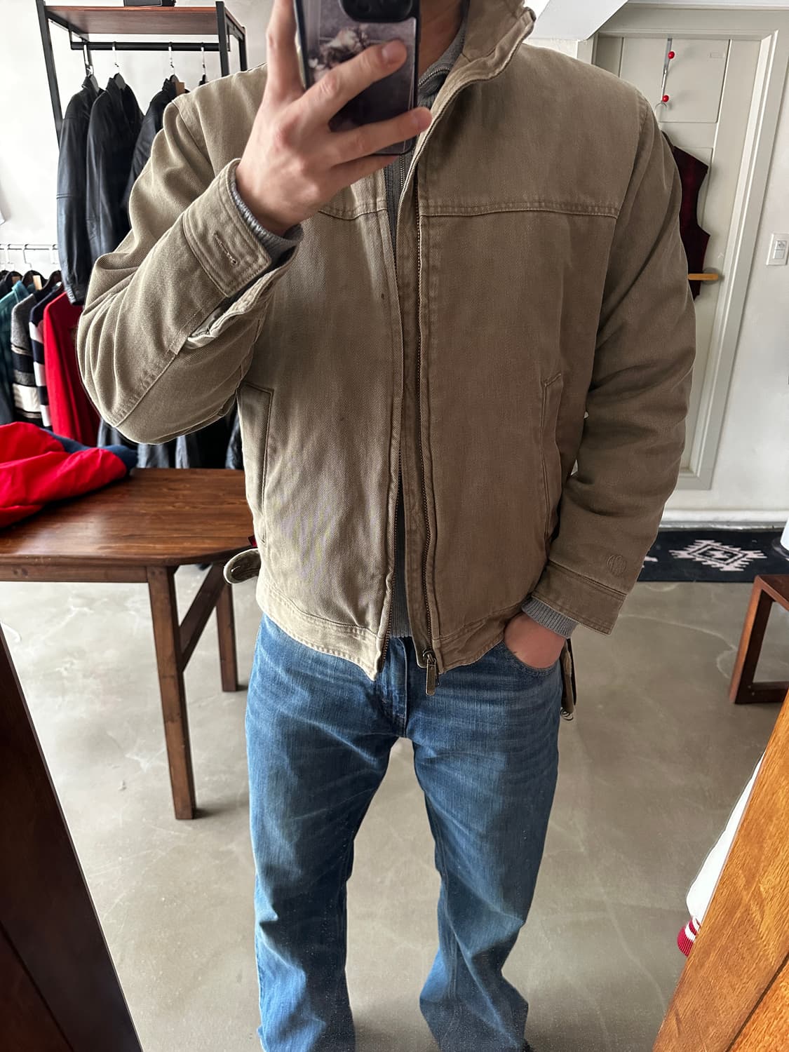 Woolrich Elite Series 플리스 라이닝 코튼 트윌 자켓 상품이미지1