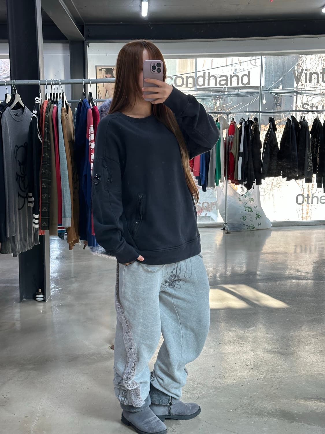 CP컴퍼니 렌즈와펜 핸드워머 맨투맨 상품이미지2