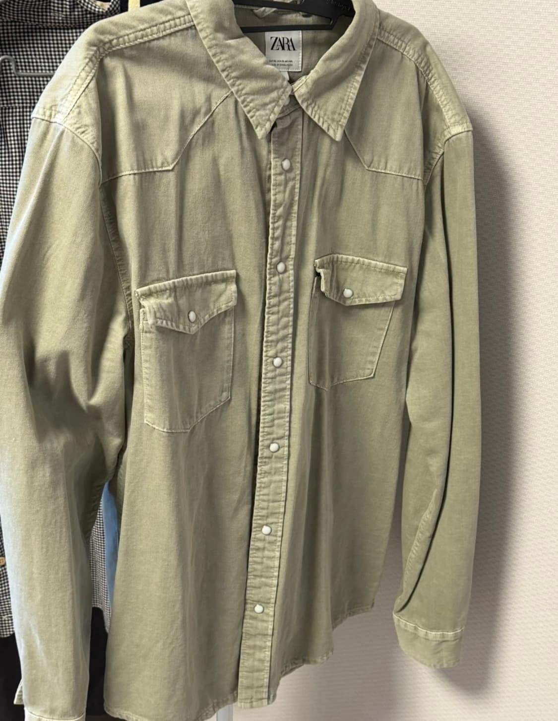 자라 웨스턴 셔츠 상품이미지1