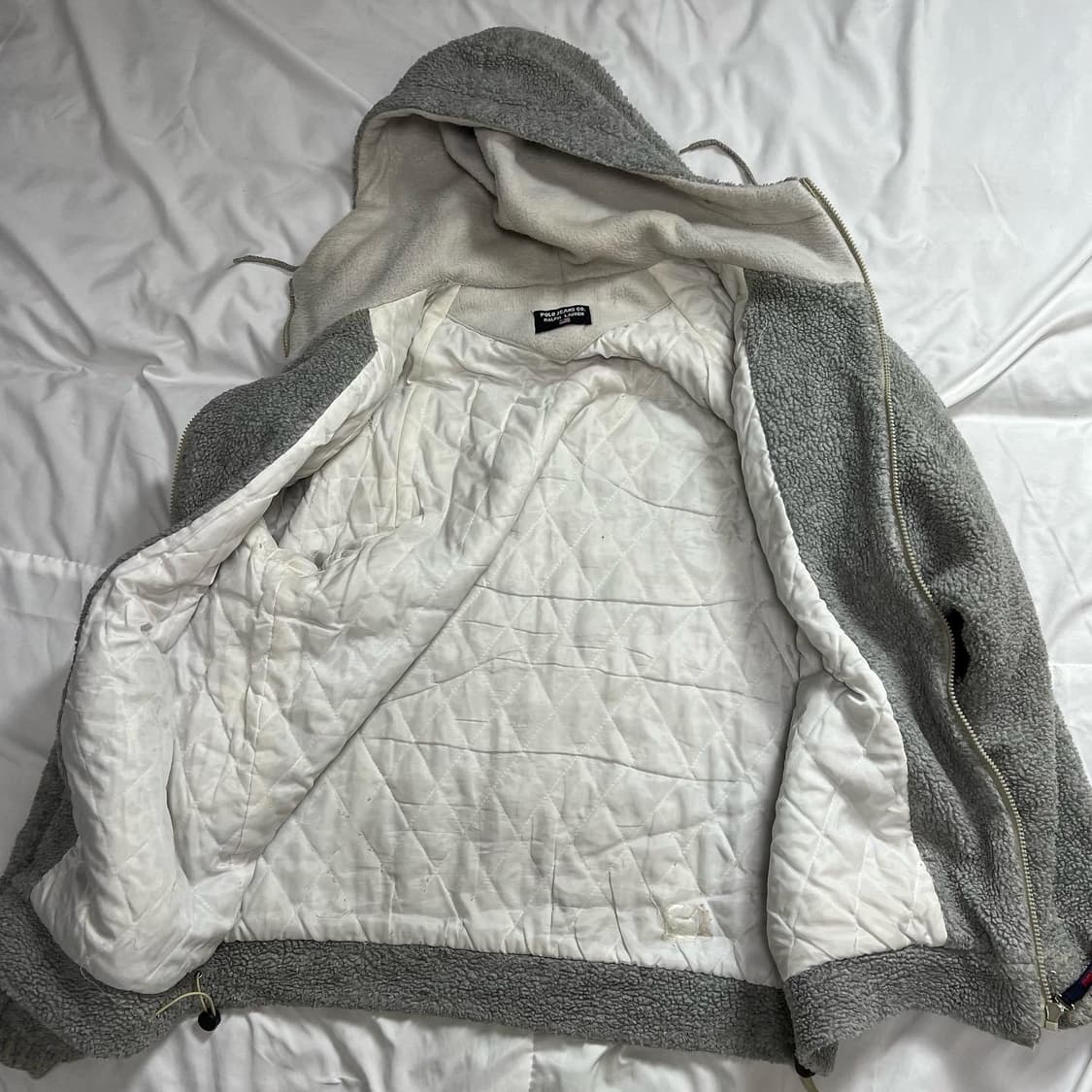 폴로 뽀글이 후리스 자켓 상품이미지5