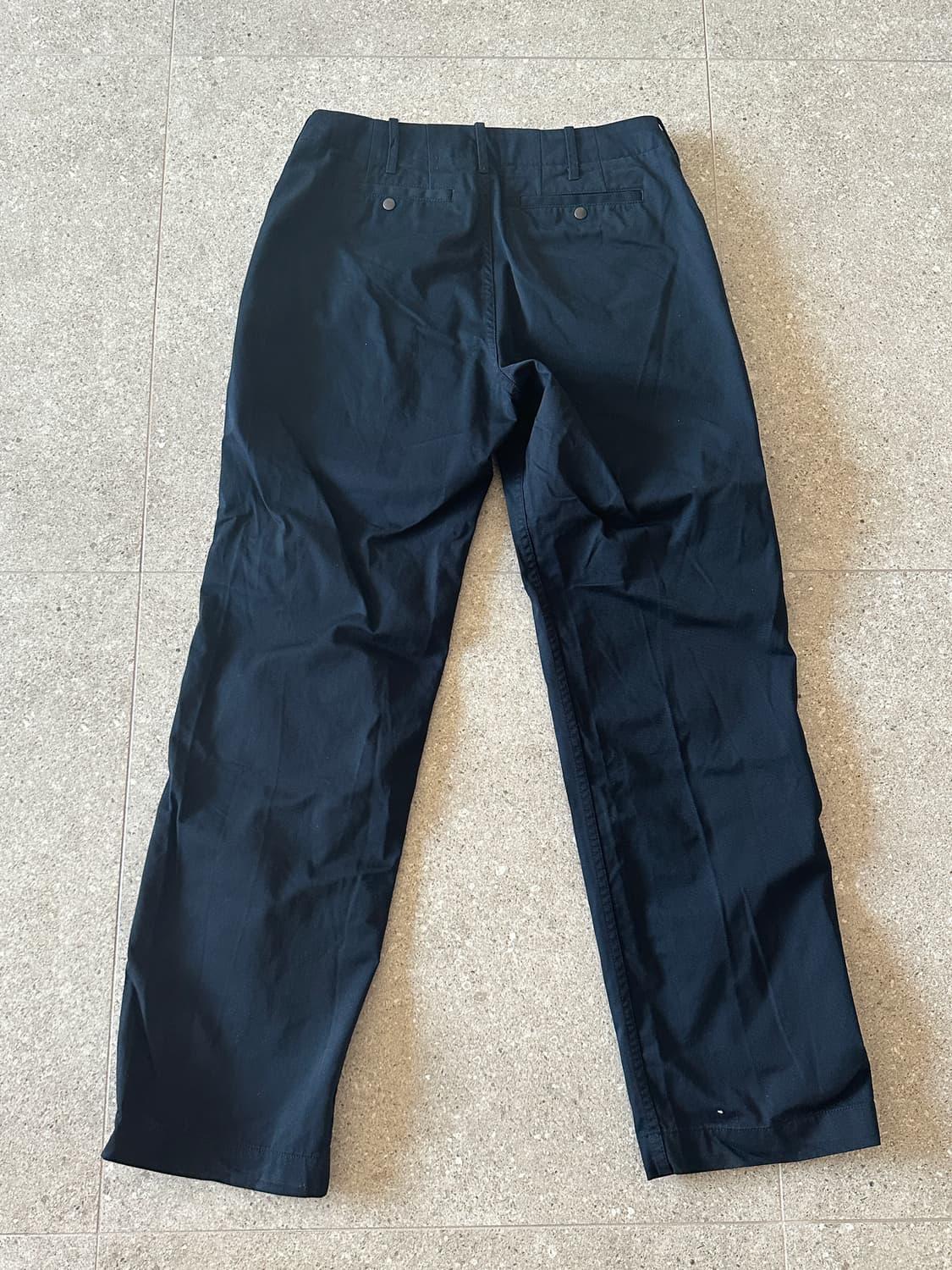 아워셀브스 Organic Cotton Relaxed 치노팬츠 네이비 상품이미지2