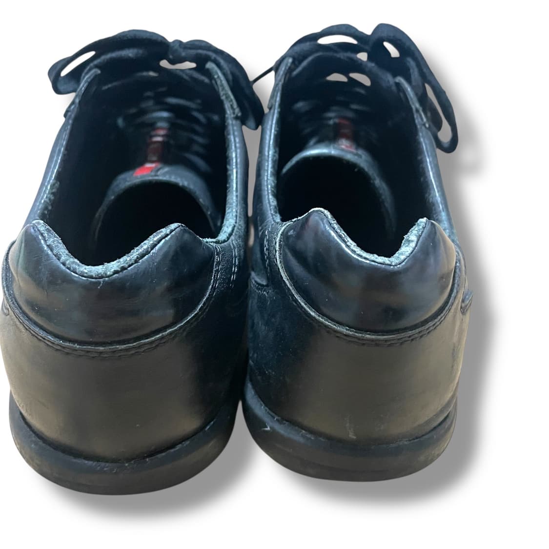 270) 프라다 스포츠 레더 로고 스니커즈 신발 상품이미지4