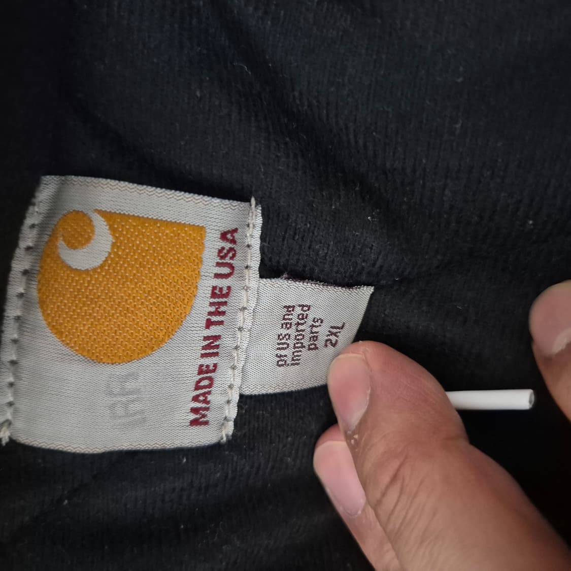 칼하트 빈티지 후드자켓 상품이미지3