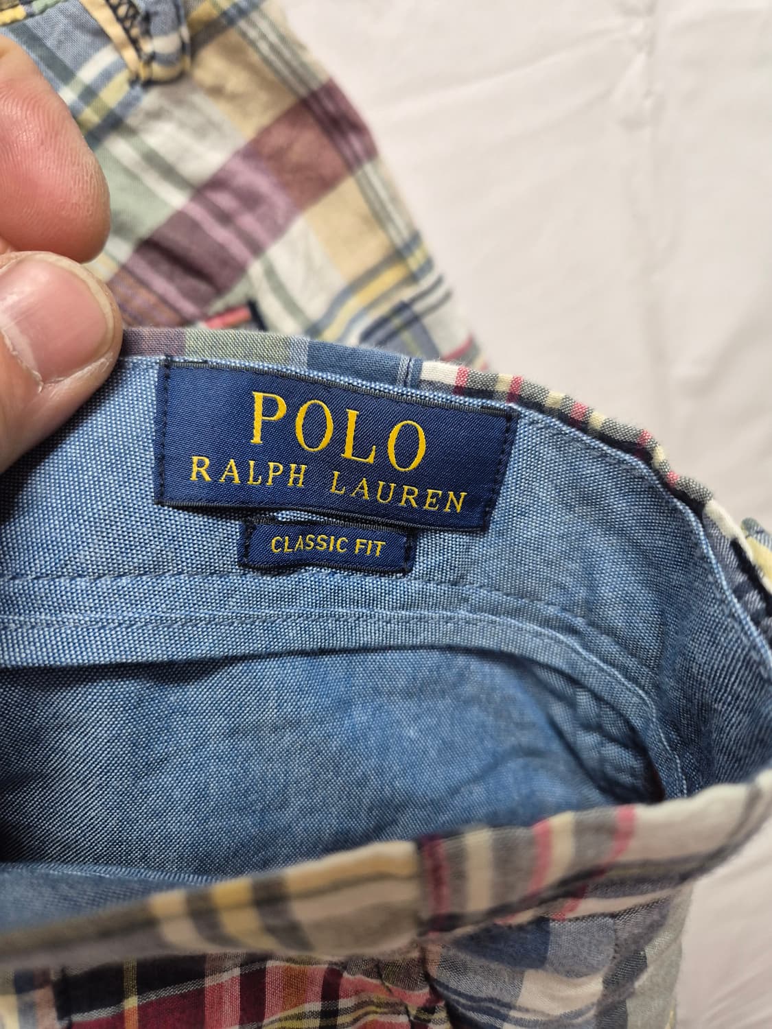 폴로 패치워크 하프팬츠  상품이미지3