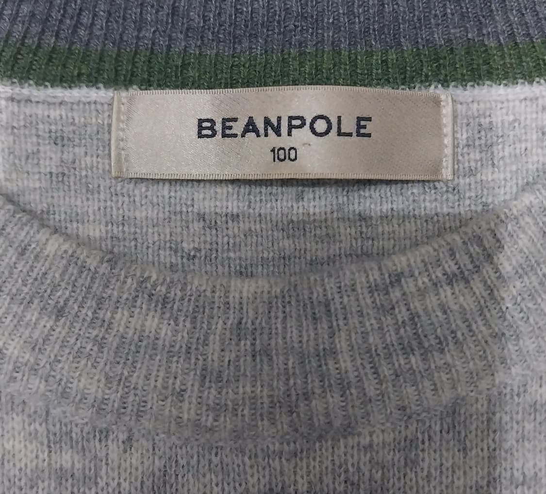 빈폴 스트라이프 패치 니트 100 상품이미지2