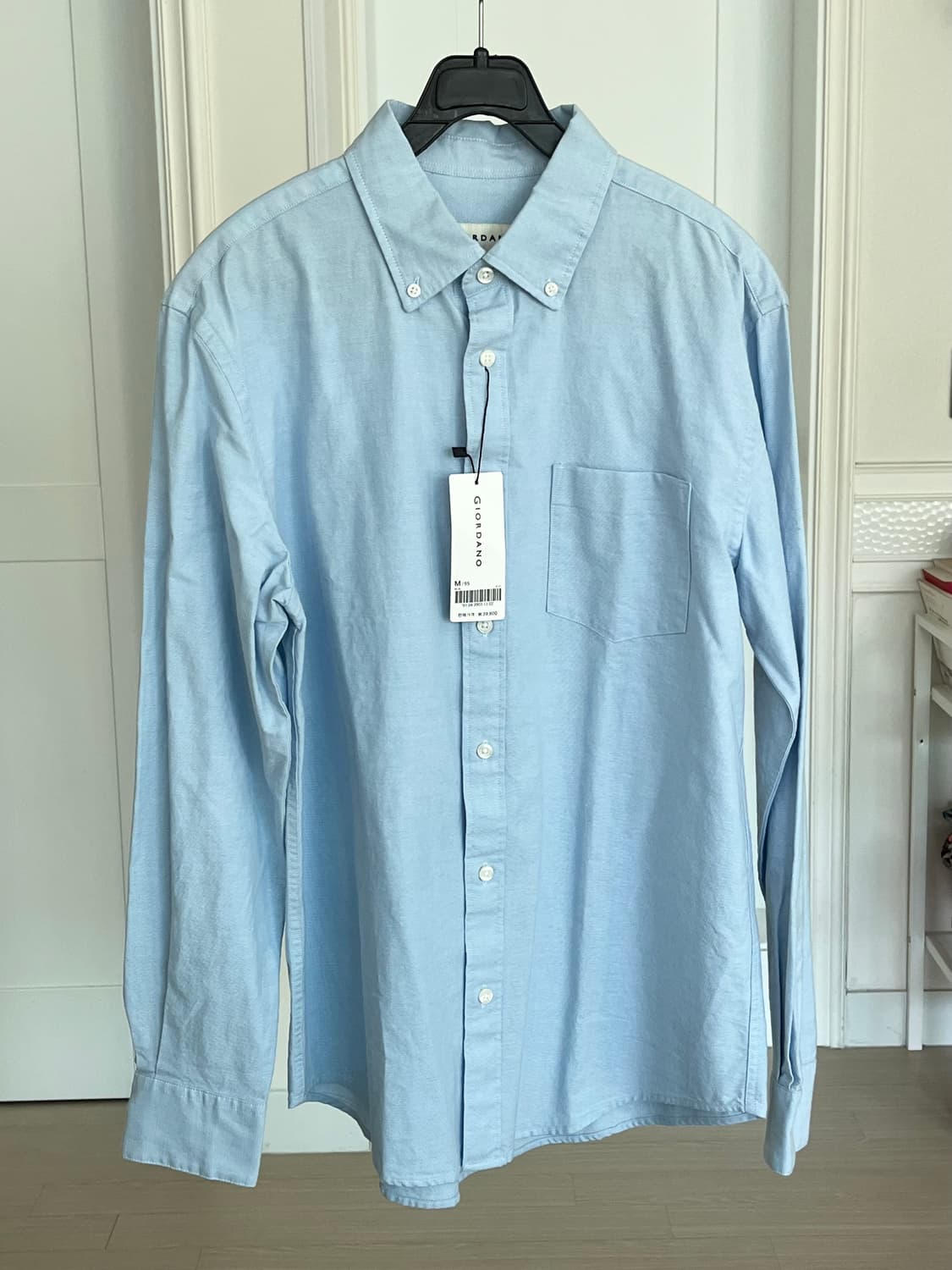 지오다노 옥스포드 셔츠 블루스카이 상품이미지1