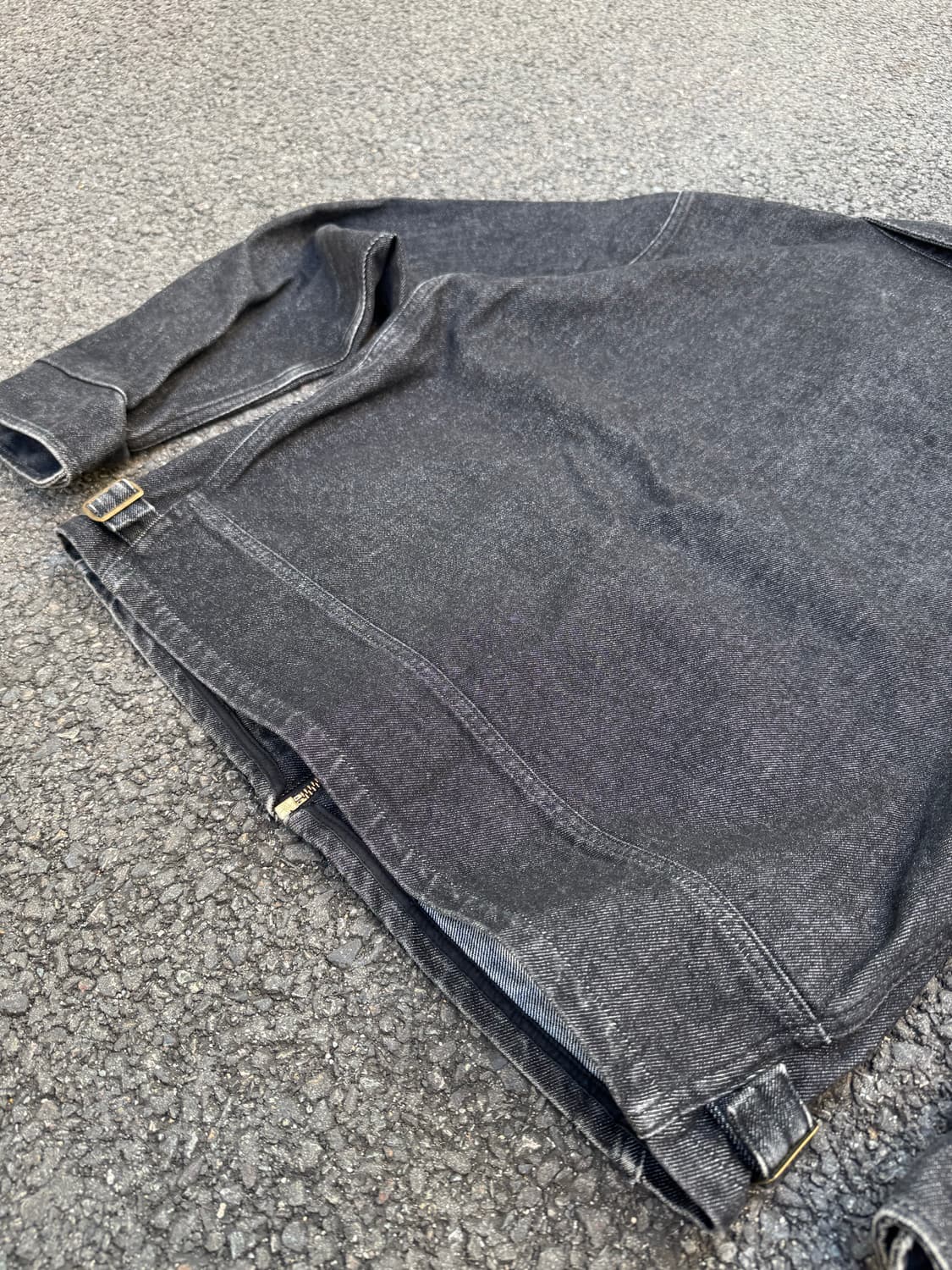 아웃 스탠딩 흑청데님 스포츠 자켓 상품이미지8