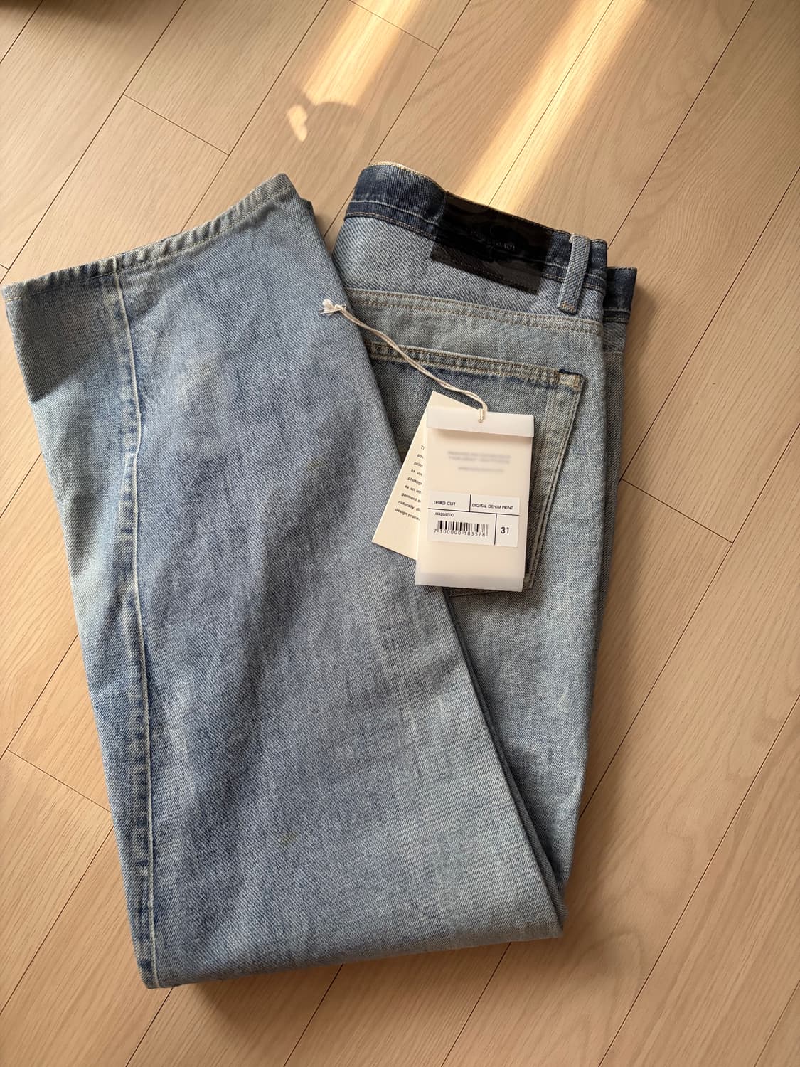 [31] 아워레가시 써드컷 디지털 데님 프린트 상품이미지2