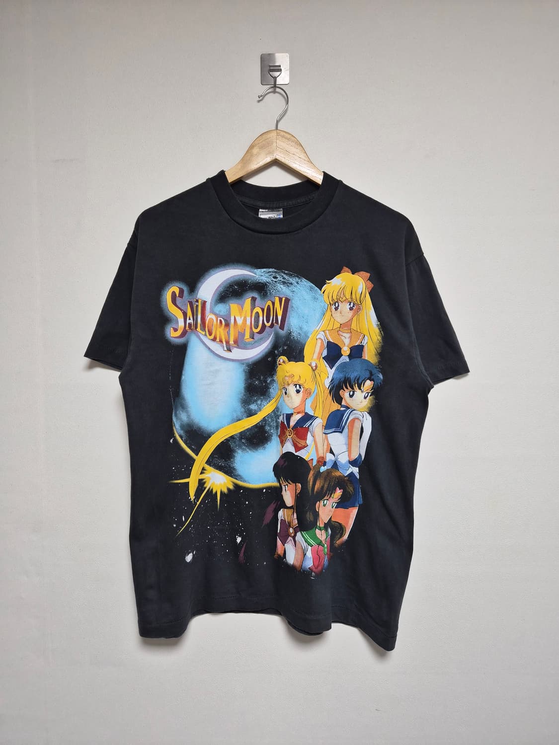 JPN 세일러문 단체로고 애니 티셔츠 L - T162 상품이미지1