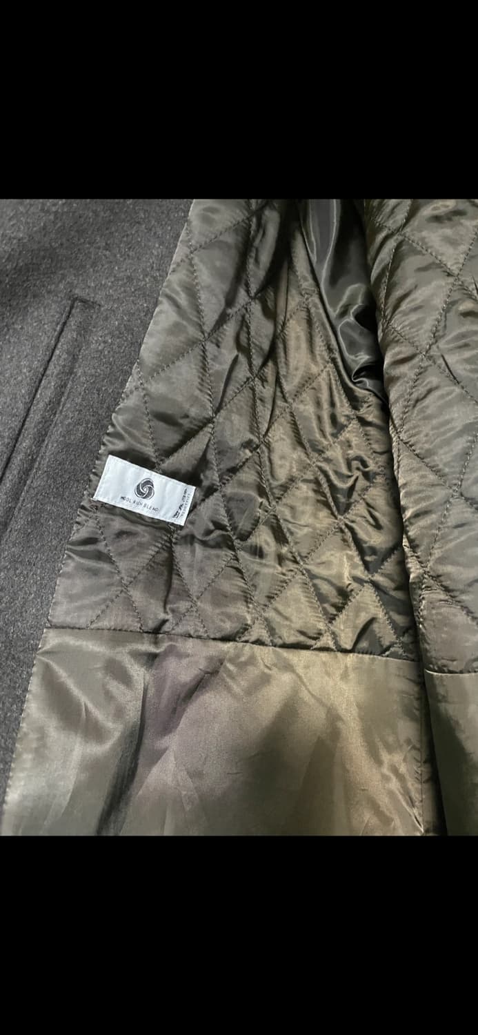 비슬로우 울 캐시미어 후드 코트 상품이미지6