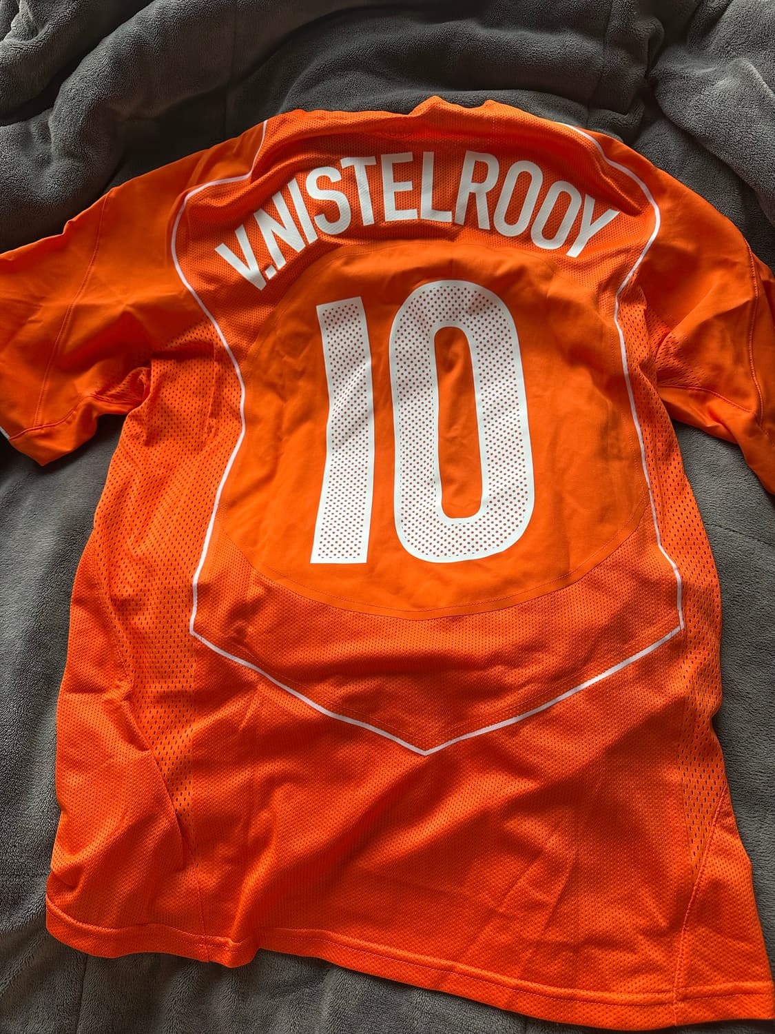 나이키 네덜란드 홈유니폼 반니스텔루이 마킹 새상품 M사이즈 상품이미지3